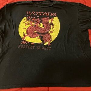 Black Wu-Tang Clan T-shirt size 2x